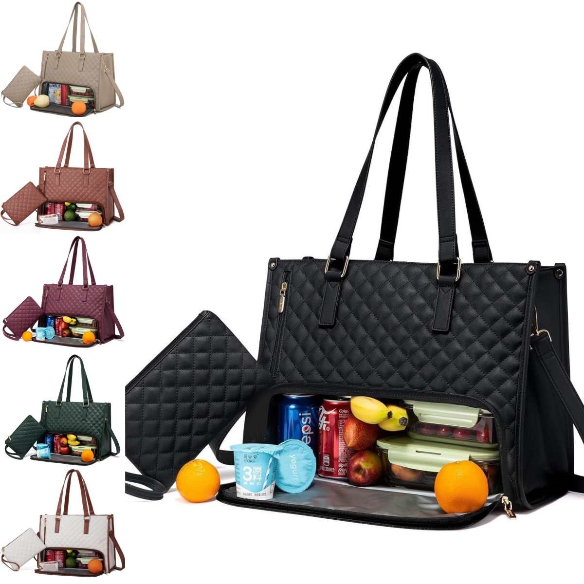 Large picnic tote bag