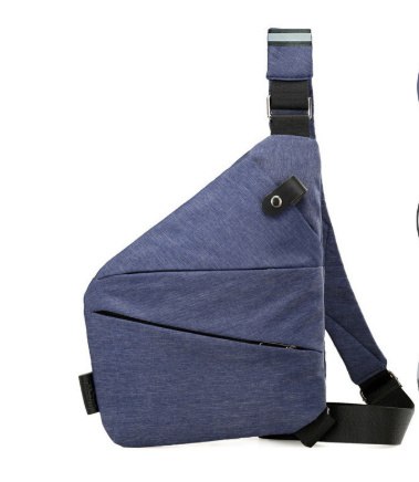 Blue right chest style