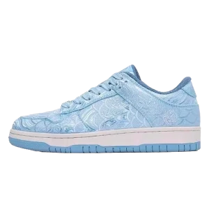 Ocean Waves blue and white sneakers