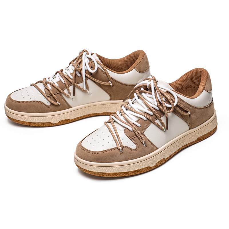 Low-top Lace-up Sneakers - Image 5